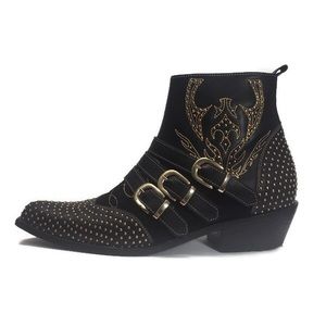 Anine Bing Penny Boots in Black